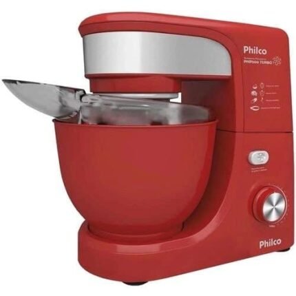 Batedeira Planetária Philco PHP500 Turbo Vermelho - 110v