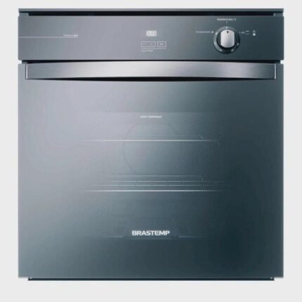 Forno de Embutir a Gás Brastemp 78 Litros Inox Espelhado com Grill Timer Touch BOA84AR