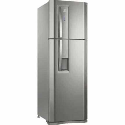 Geladeira Frost Free Electrolux Top Freezer 382L com Dispenser de Água (TW42S) Prata -110v