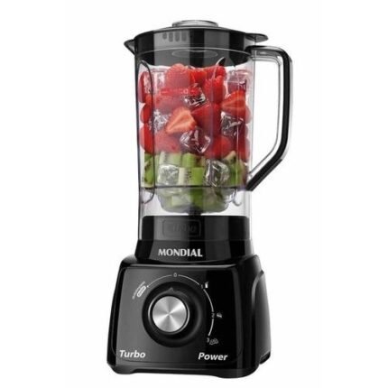Liquidificador Mondial L-99FB 3 Velocidades 2,2L 550W Preto - 110v